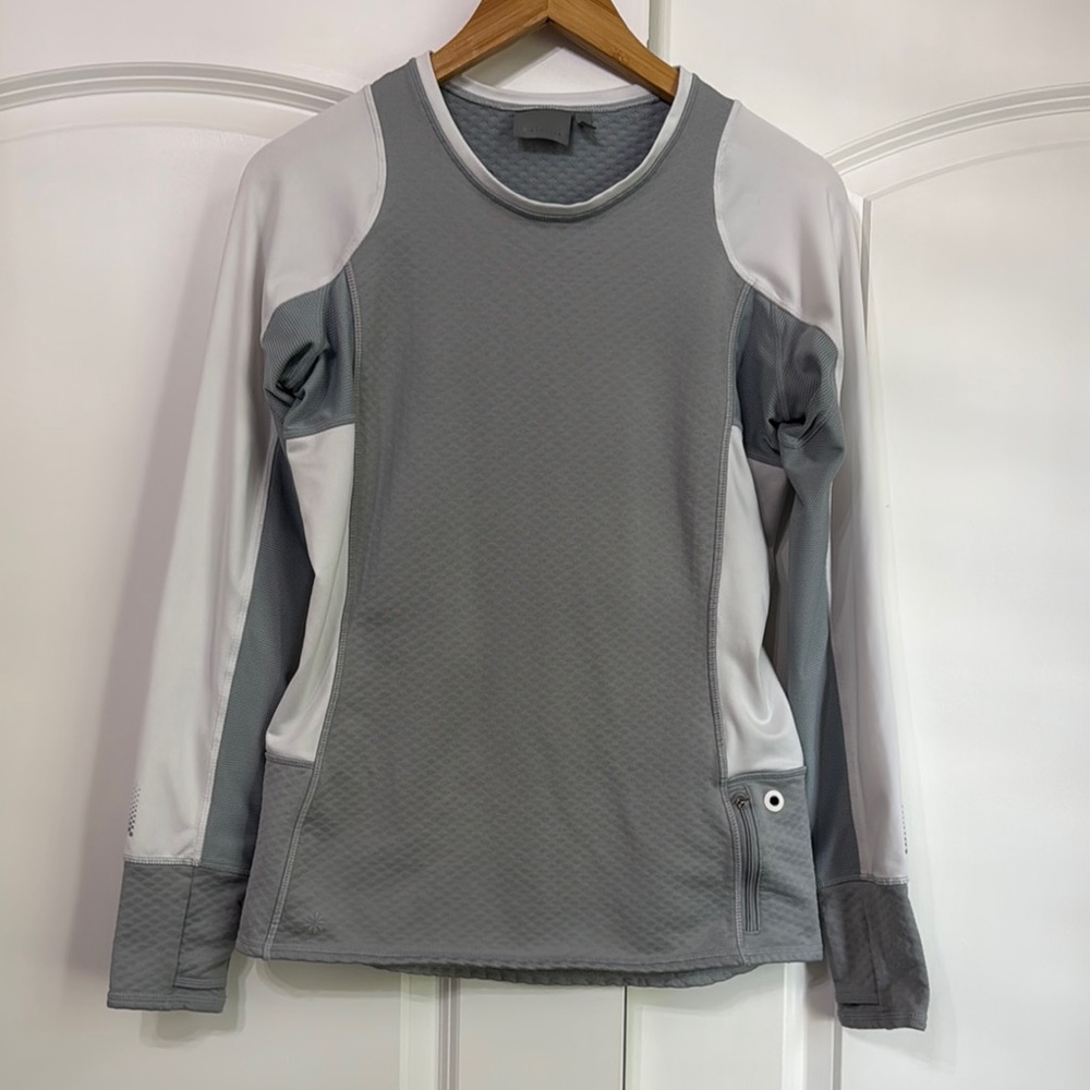 Athleta Running Heat Zone Long Sleeve Athletic Shirt.  Size medium.